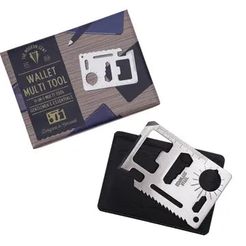 Modern Gent 11-in-1 Wallet Multi Tool