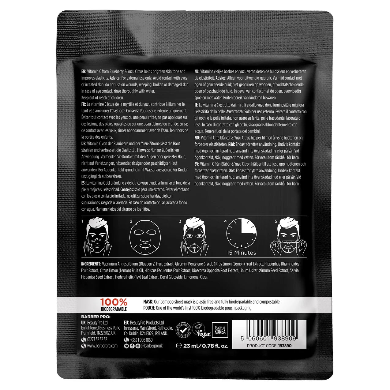 Anti-Ageing Mask for Men