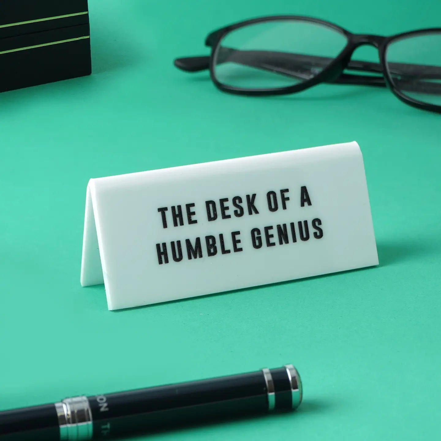 Desk of a Humble Genius