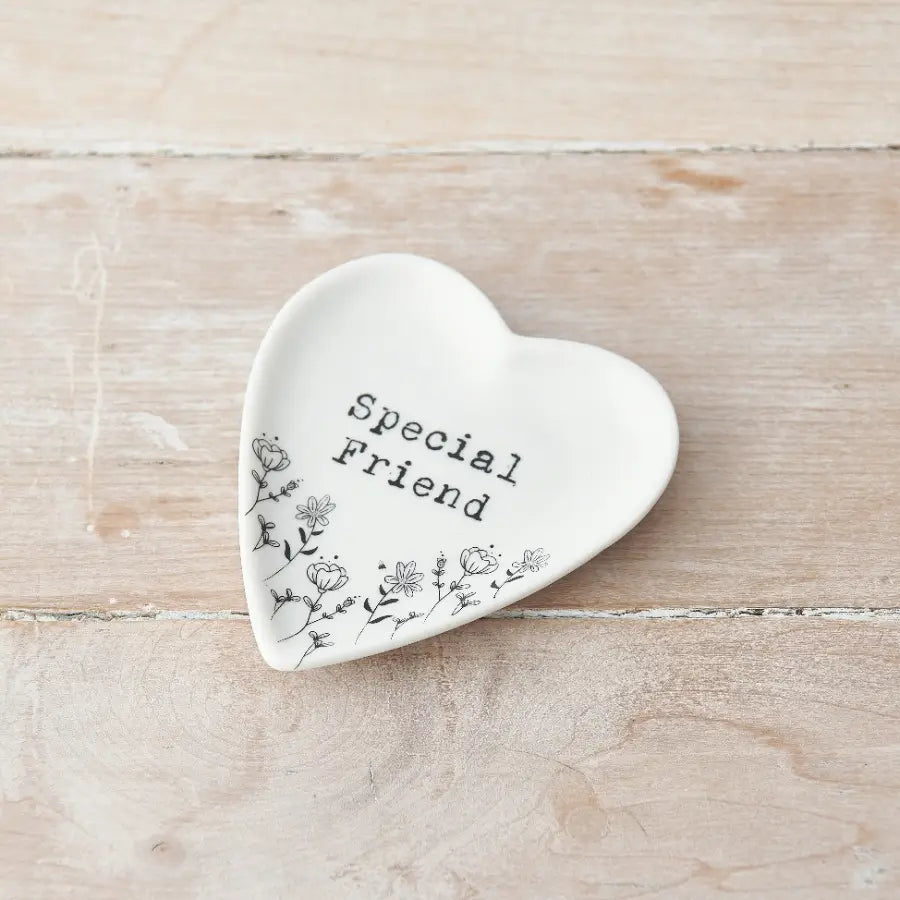 Special Friend Heart Trinket Dish