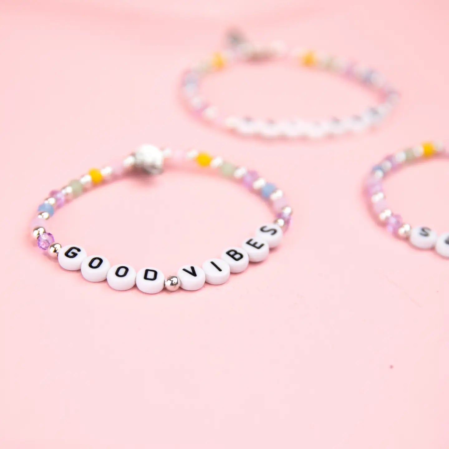 Good Vibes Bracelet Sentiment