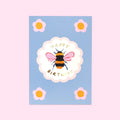 Happy Birthday Bee Card