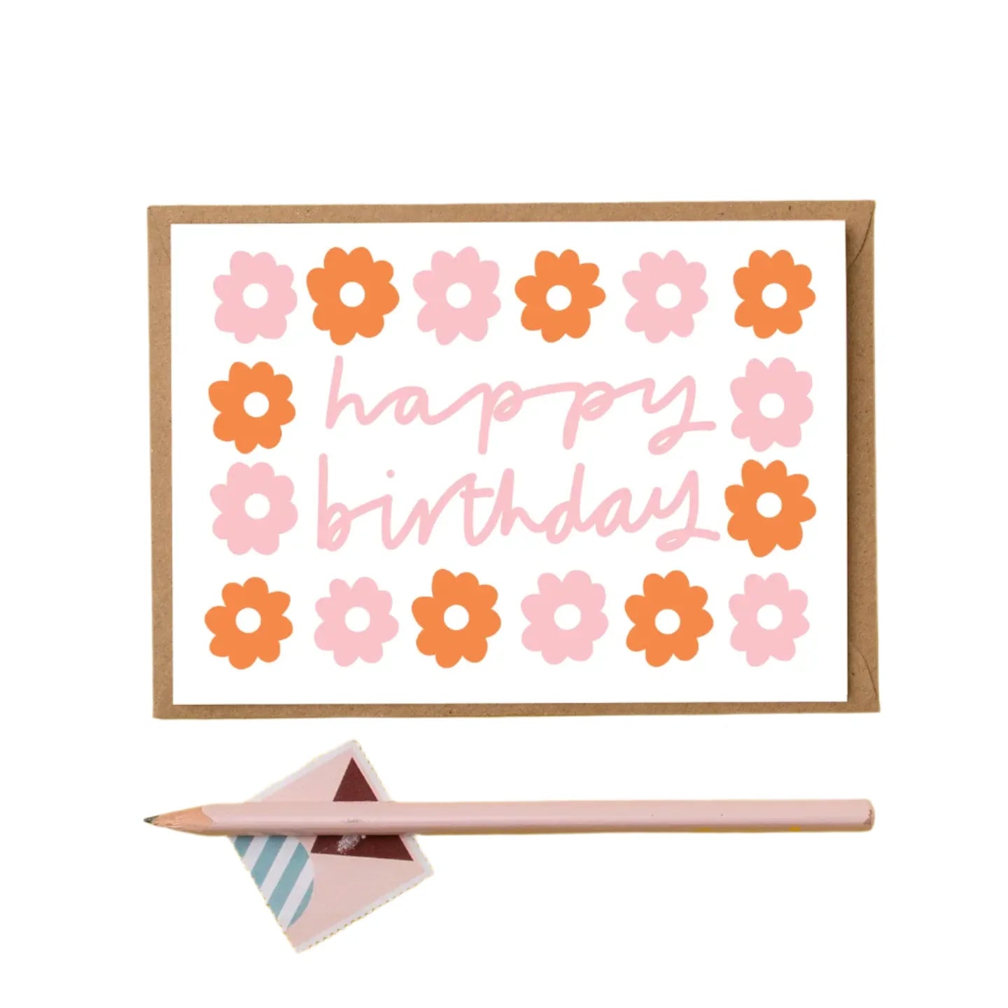 Happy Birthday Daisies Card