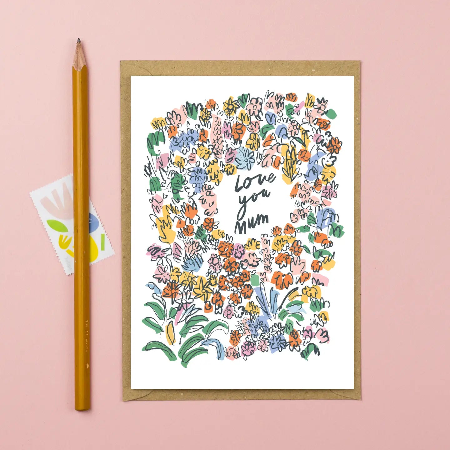 Love You Mum Card