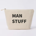 Man Stuff Pouch Natural/Beige