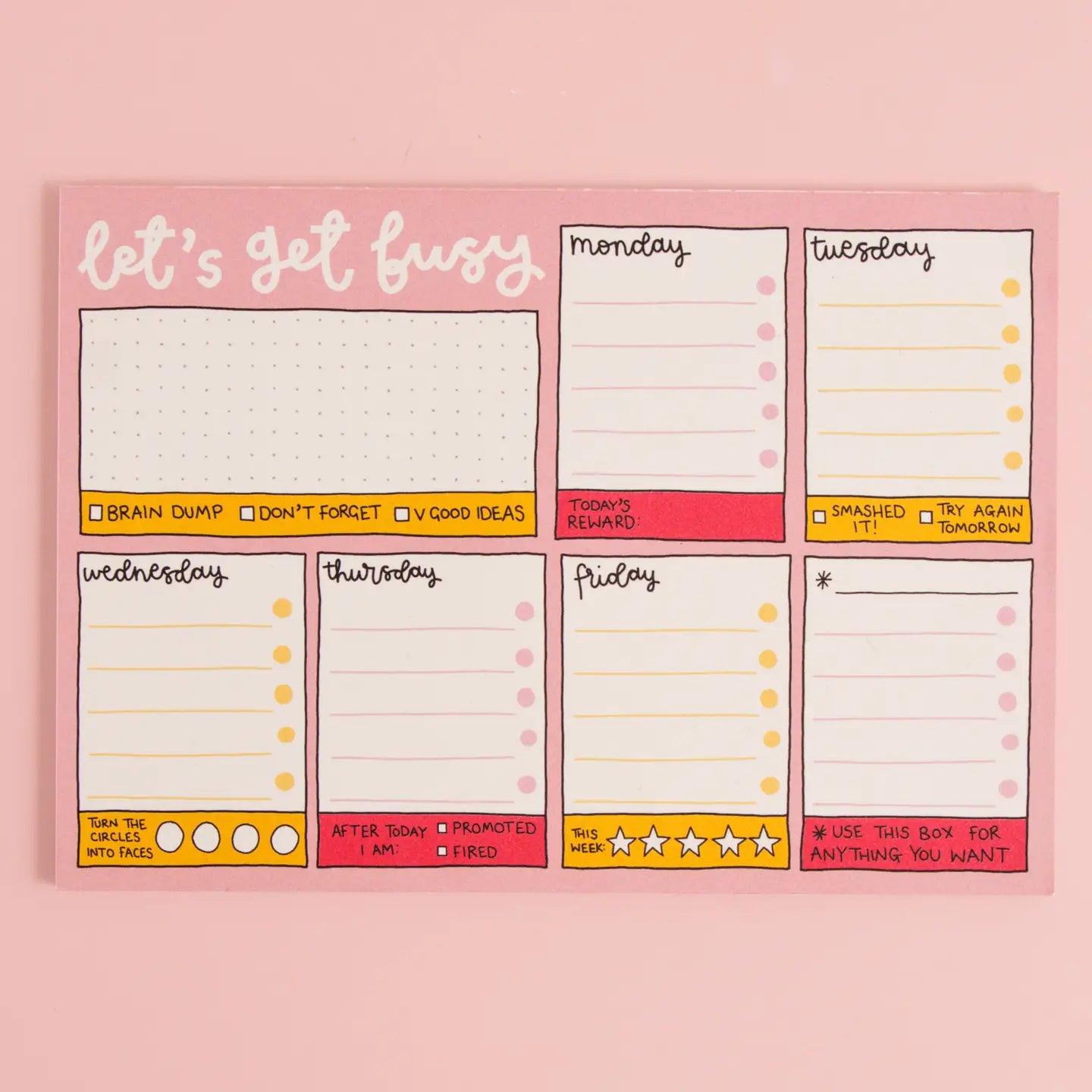 A5 Weekly Planner