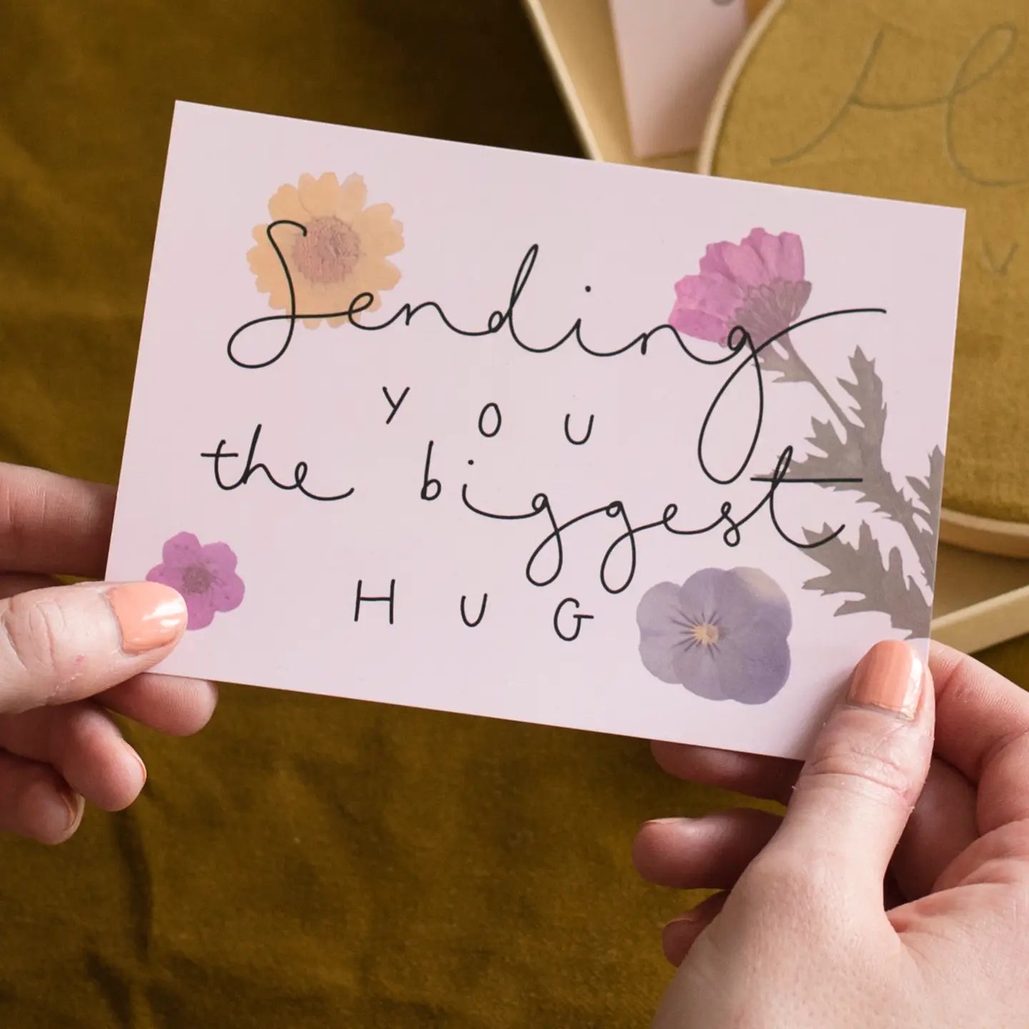 Biggest Hugs Postcard