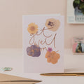 Get Well Soon Floral Card