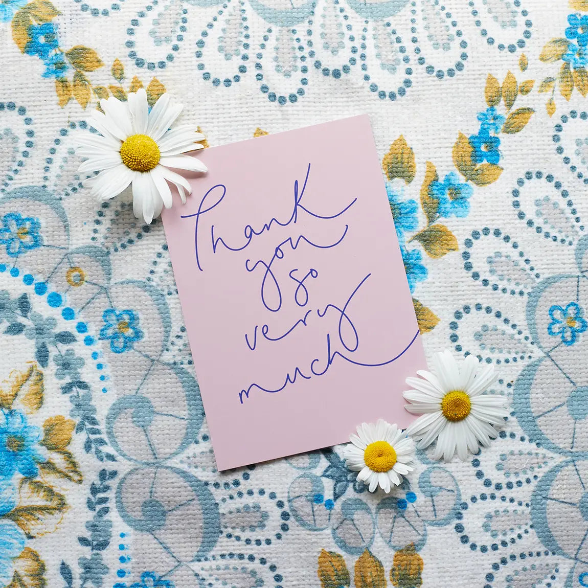 Thank You So Very Much Postcard