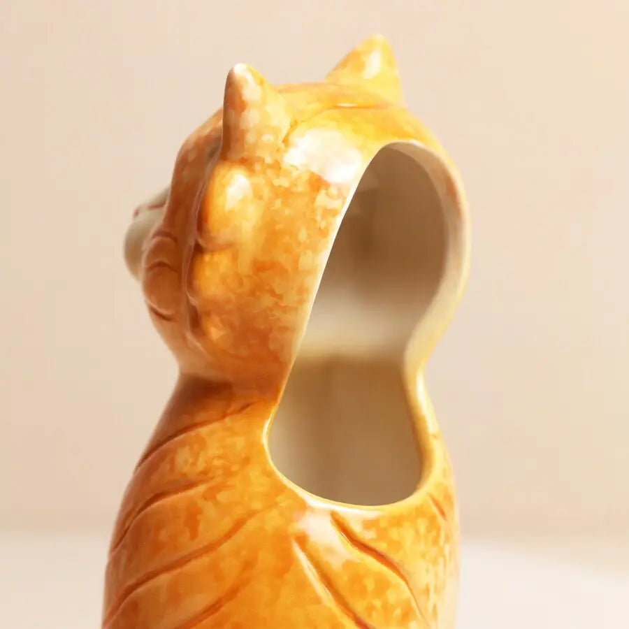 Orange Tigger Vase