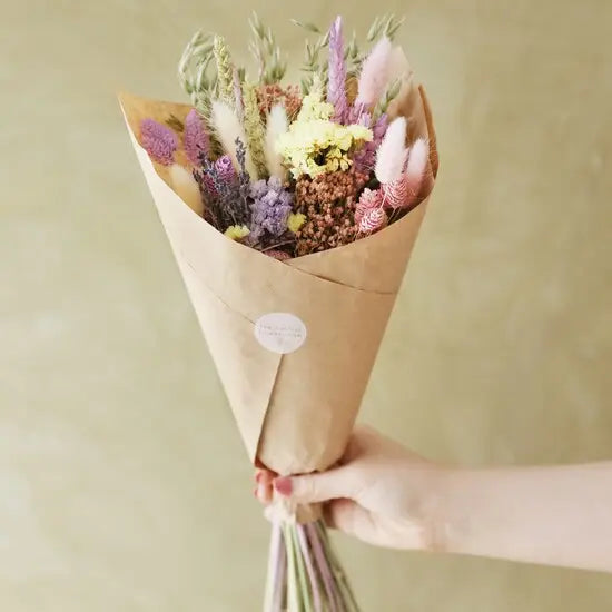 Pastel Dried Flower Posie