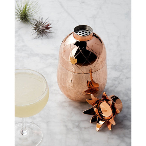 Cocktail Shaker Silver Pineapple