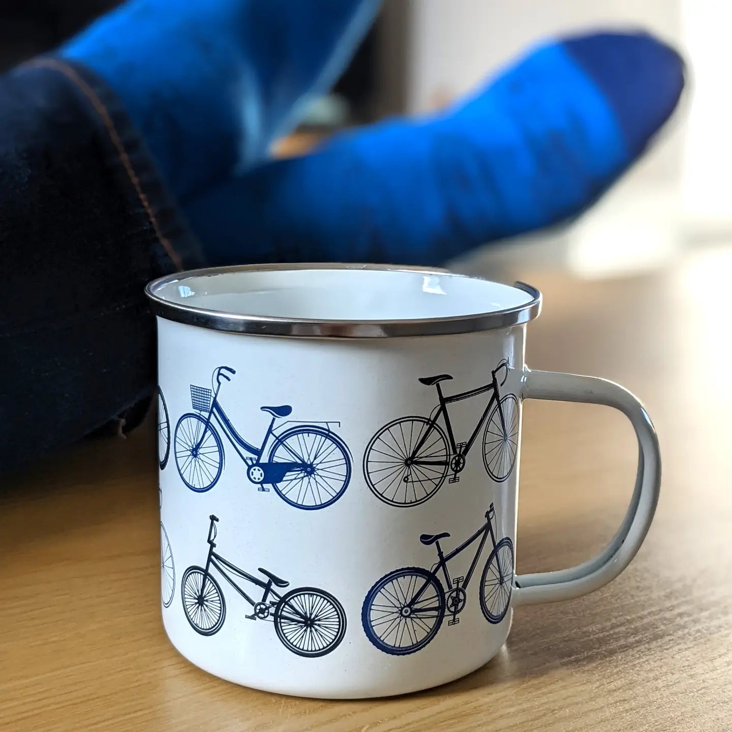 Bicycles Mug & Socks Set