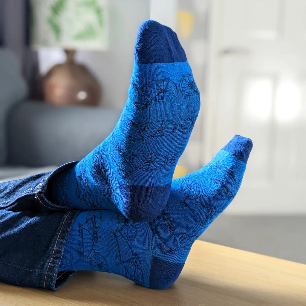 Bicycles Mug & Socks Set