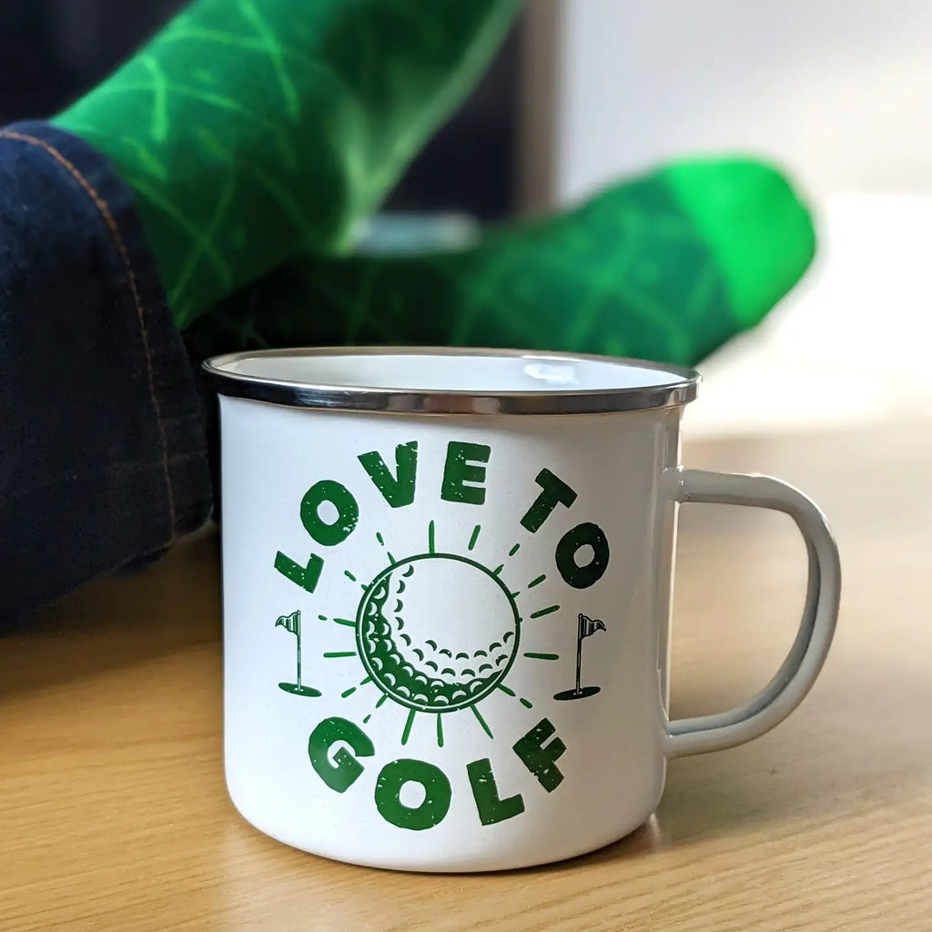 Love to Golf Mug & Socks Set