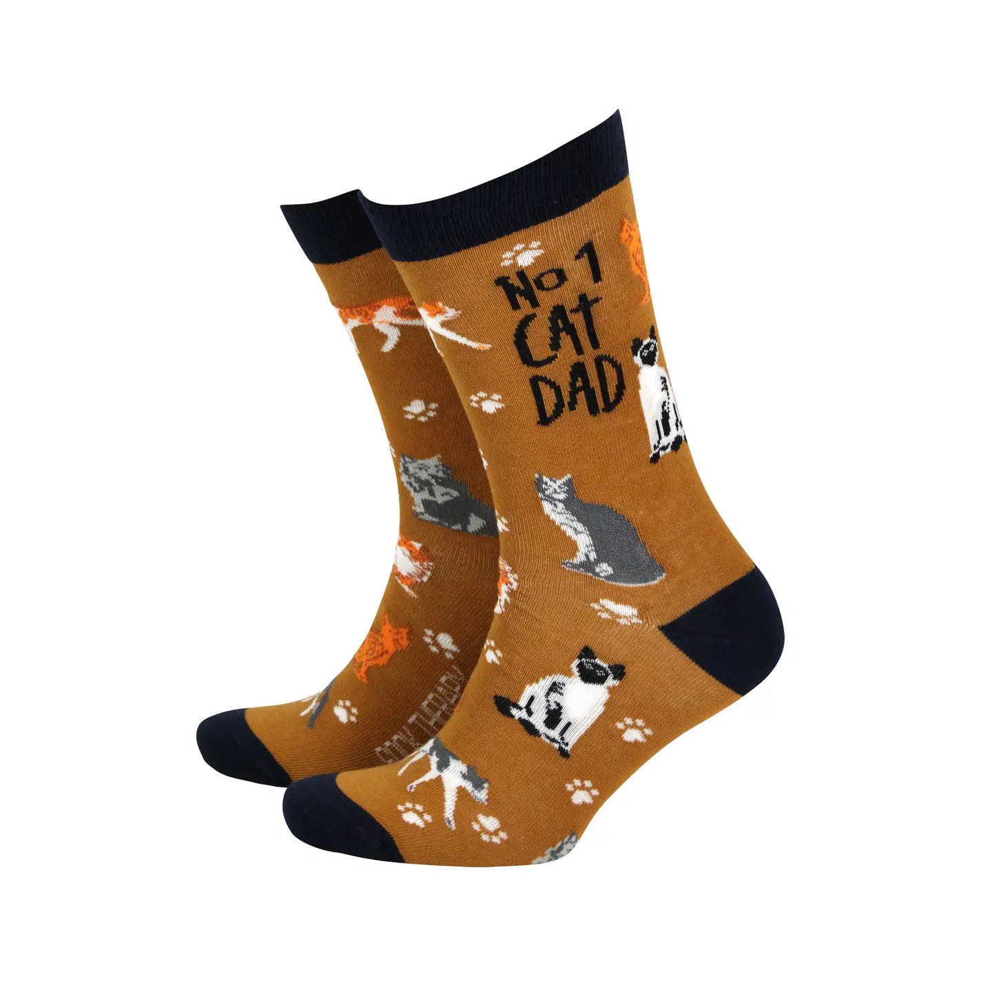 Cat Dad Socks